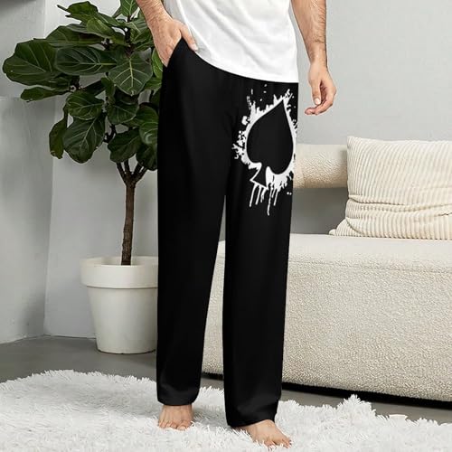 Ace of Spades Cards Pajama Pants Pockets Pajama Bottoms Men And Women Sleepwear2