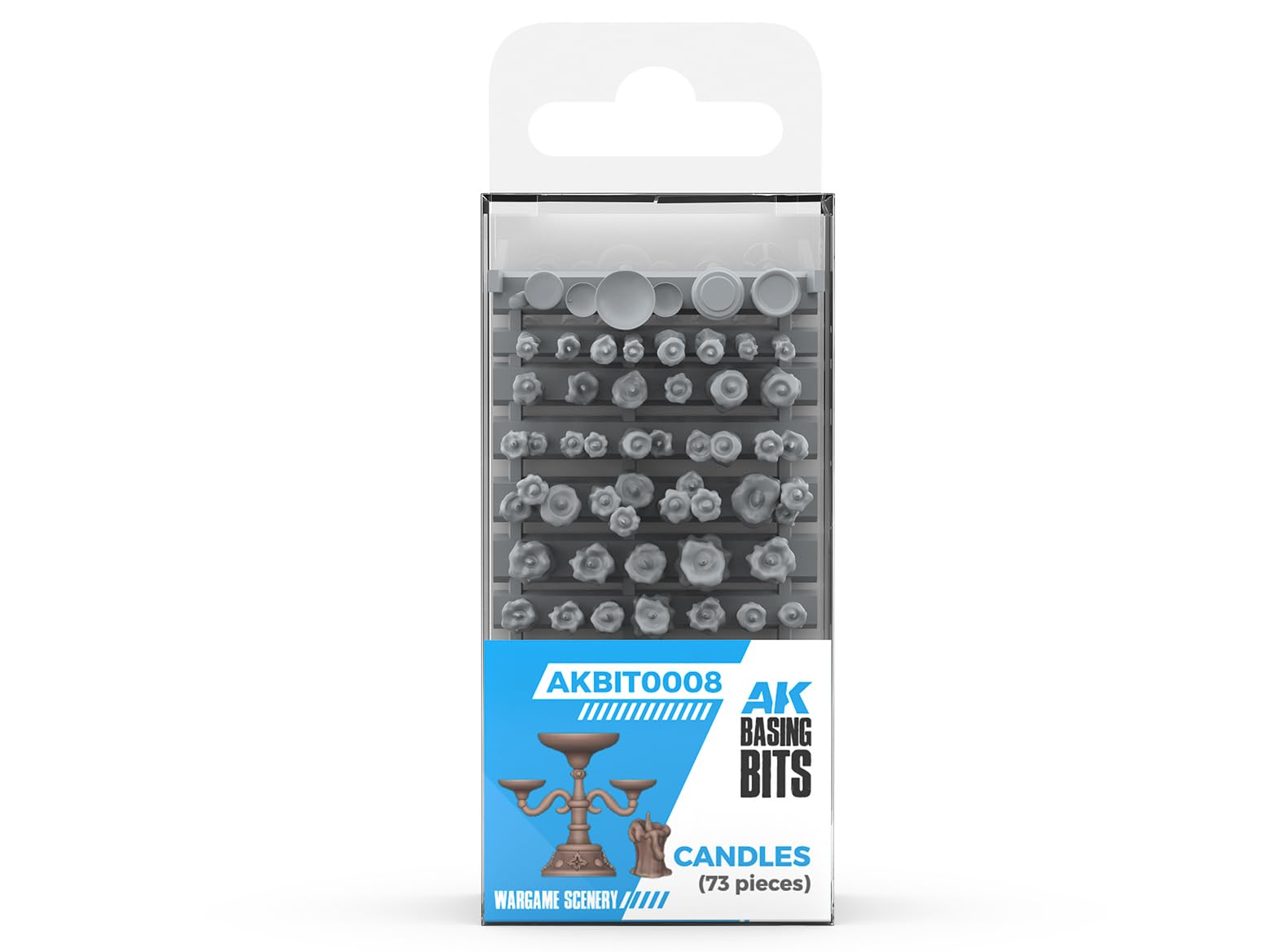 AK Interactive AKBIT0008 - Basing Bits - Candles (73) - New