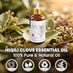 HIQILI 1 Fl Oz Clove Oil for Teeth and Gums, Oral Care, DIY Clean Spray, Aromatherapy, 100% Pure Natural Premium - 30ml - Image 2