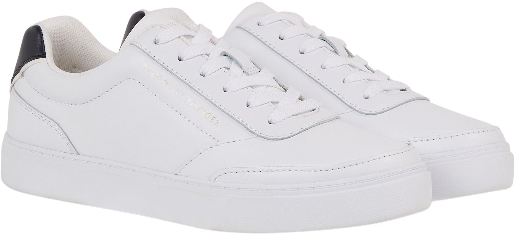Tommy Hilfiger TH Elevated Classic Sneaker Fw0fw07567, Zapatilla con Suela Cupsole Mujer