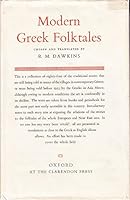 Modern Greek Folktales B0000CIGBQ Book Cover