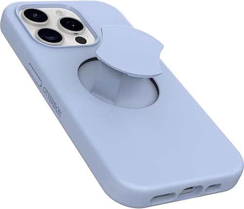 Miniatura 5 de OtterBox Funda OtterGrip Symmetry Series para iPhone 15 Pro (solamente) - You Do Blue, agarre integrado, funda elegante, se ajusta a MagSafe, bordes