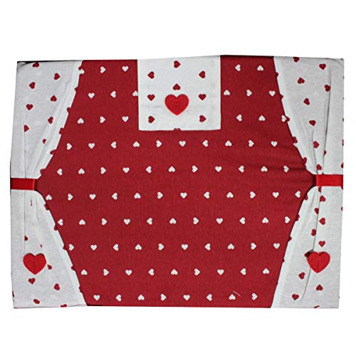 Russo Tessuti Copriforno Copri Forno 35x45 Cuore