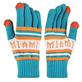 Veminei Touchscreen Winter Gloves - Fashion Knit Mittens with Thick Cuffs for Cold Weather Gifts for Men Women Fans