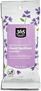 365 by Whole Foods Market, Lavender Hand Sanitizing Wipes, 10 ct