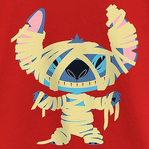Disney Girl's Lilo & Stitch Halloween Mummy Stitch T-Shirt2