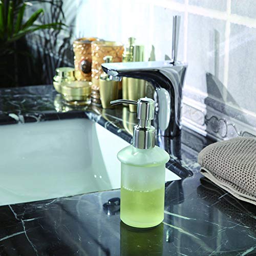 Image of Aquieen Stainless Steel 304 Wall Mounted Liquid Soap Dispenser With Installation Kit (Blanco)