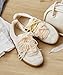 Stepace 2 Pairs Flat Lace Shoelaces for Sneaker, 3CM Wide Soft shoelace for Fashion shoes, Cute Fancy Ribbon Laces for Women Girls Cream 100