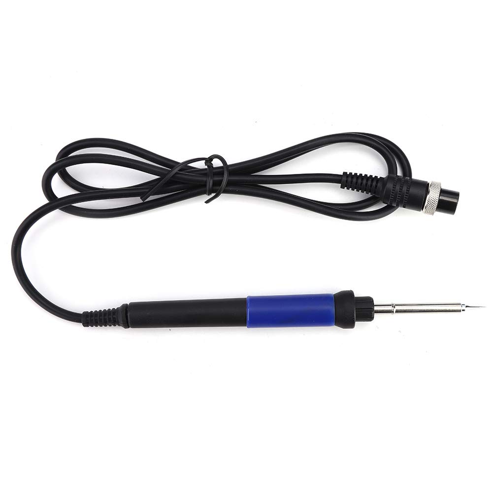KS 9012D Digitale LCD-Touch-Button-Löt-Nacharbeitsstation – 220 V EU-Stecker – mit 3 Temperaturspeicherkanälen und 5-adriger Buchse – inklusive Vollmetallständer und integriertem