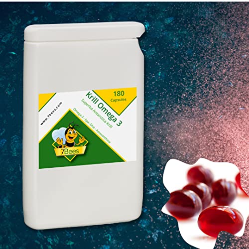 7Bees | Krill Omega 3 met 1000 mg Superba krill olie per dag - Krill capsules zijn rijk aan Omega-3 vetzuren, Epa, Dha… - Image 7