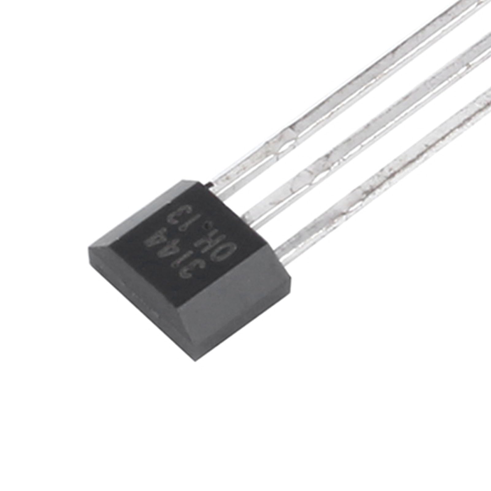 Sunicon A3144 Hall Effect Switch, 10pcs lot A3144 3144E OH3144E Hall Effect Sensor SWITCHES TO92UA 3pin SIP Terminal Sensitive Hall Effect Detector Switchs Sensor Transistor