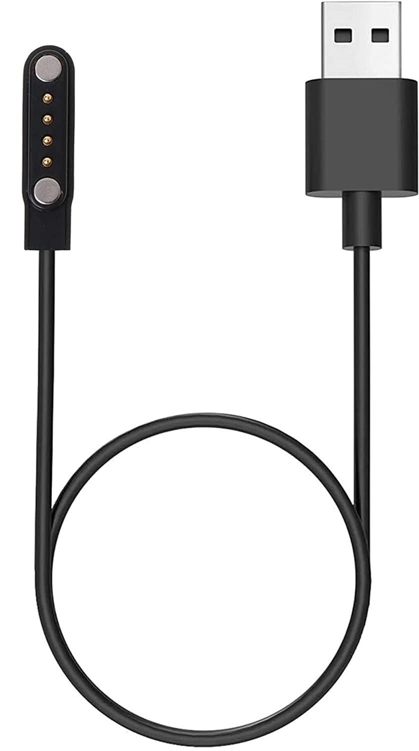 GLV Charging Cable for Fire Boltt Talk/Talk Pro/Thunder/360 Pro/Visionary/Invincible/Invincible Plus/Diamond/Infinity/Infinity Luxe/Eclipse/Quantum/Rock/Emperor/Wonder smartwatches