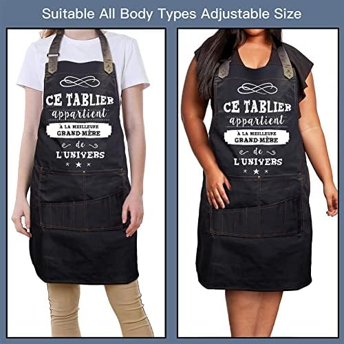 XNBTIM Personnalisé Tablier Cuisine, Tablier ImperméAble RéGlable Pour