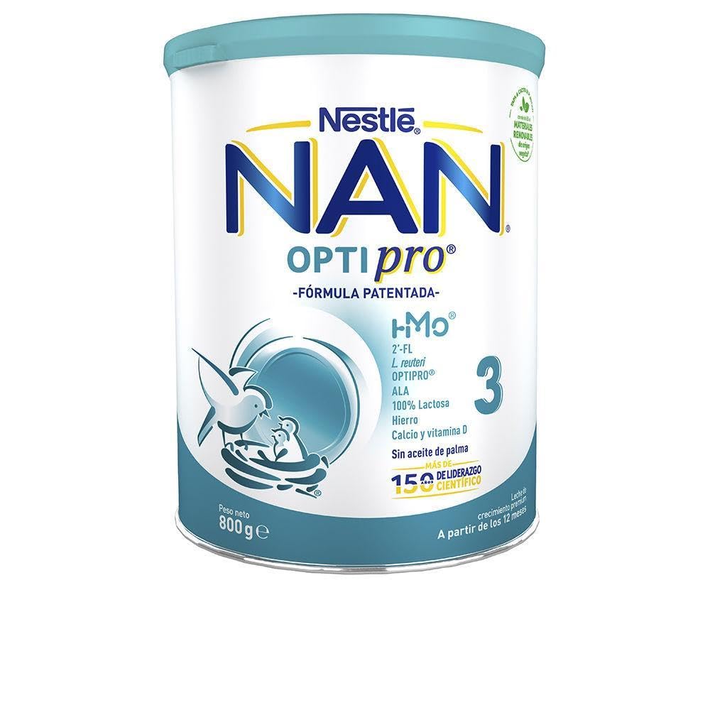 NAN OPTIPRO 3, Leche de continuación para bebé - 800 gr.