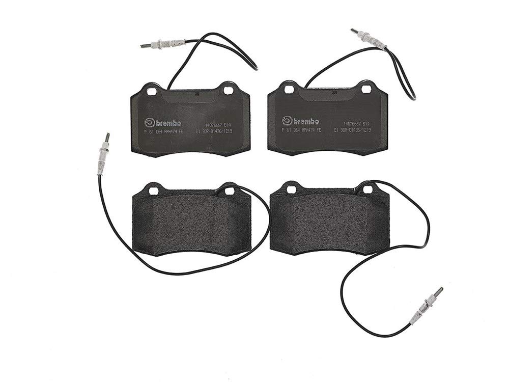 BRAKE PAD SET DISC BRAKE P 61 064 FOR PEUGEOT 4HX 2.2L 4cyl 406XFX /XFZ 2.9L