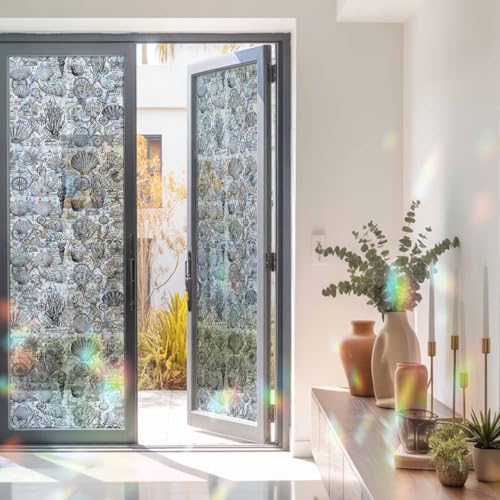 Película decorativa para ventana Rainbow Cling 17.7 x 78.7 pulg miniatura 2