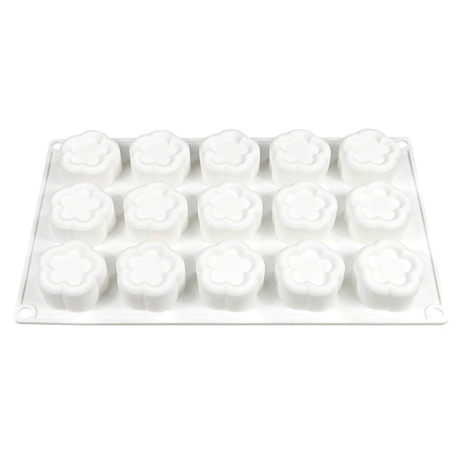 LUCKGONI Flower Shape Silicone Mold Baking Tool Mousses Cake Decorating Mold for Making Chocolate, Candy, Candle, Soap