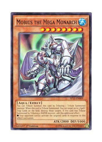 Amazon.co.jp: 遊戯王 英語版 SP15-EN009 Mobius the Mega Monarch 凍 