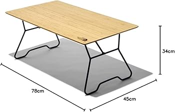 The North Face NN31901 TNF Camping Table, Slim, TNF Camp