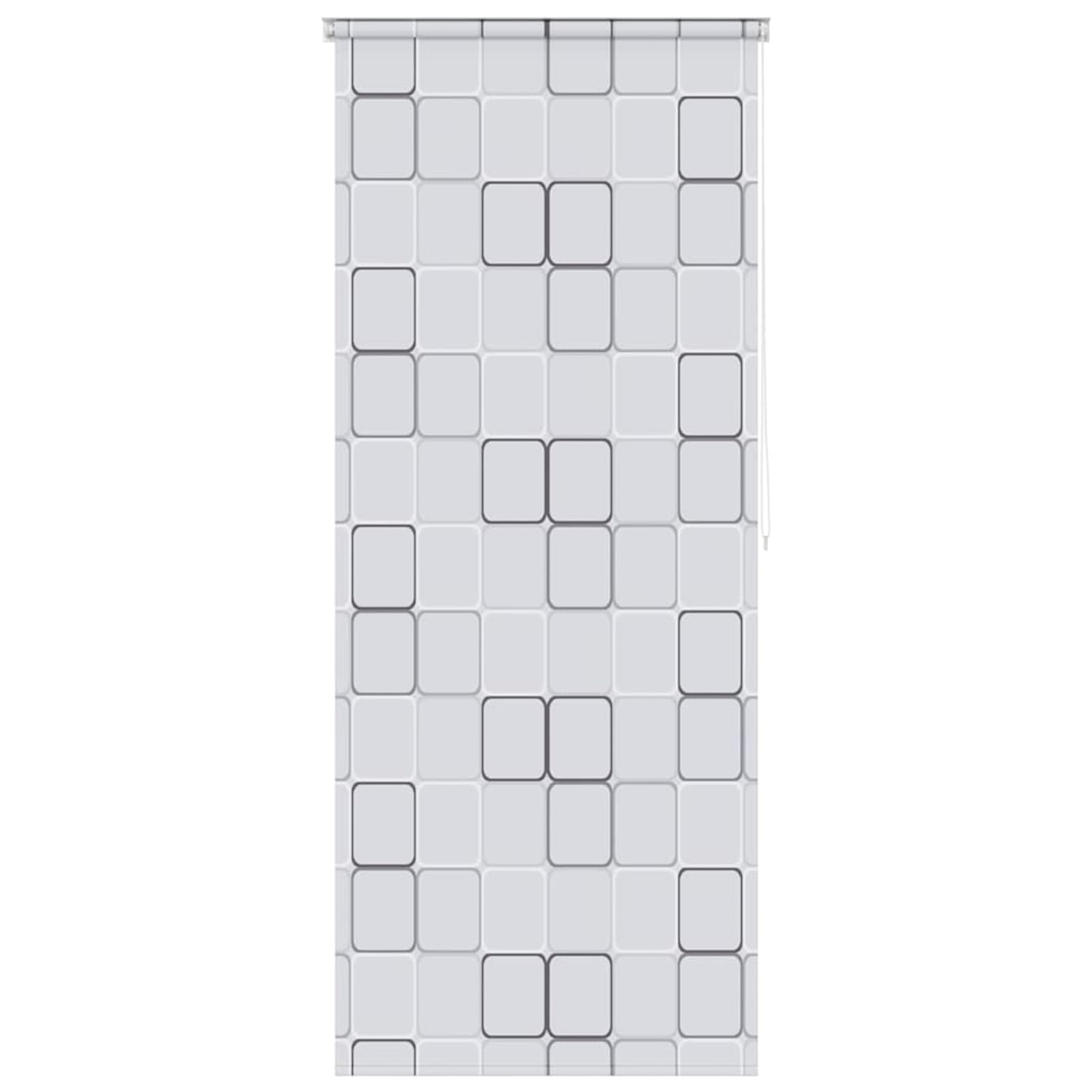 Anself Duschrollo 120x240 cm Quadratmuster Model142849