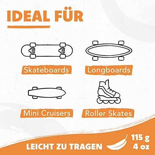 Deleven All-in-One Multifunktions-Leichtgewichtiges Tragbares Skate Tool mit 2-in-1 Inbusschlüssel & Phillips-Schraubendreher - Justiere… – Ansicht 3