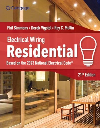 Electrical Wiring Residential (MindTap Course List)