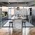 Floor Transition Strip Self Adhesive 2"×20' Black Vinyl Floor Transition Strip Floor Divider Strip Flooring Transition Strips for Laminate Flooring, Uneven Floors, Carpet (20FT, 2in, Black)