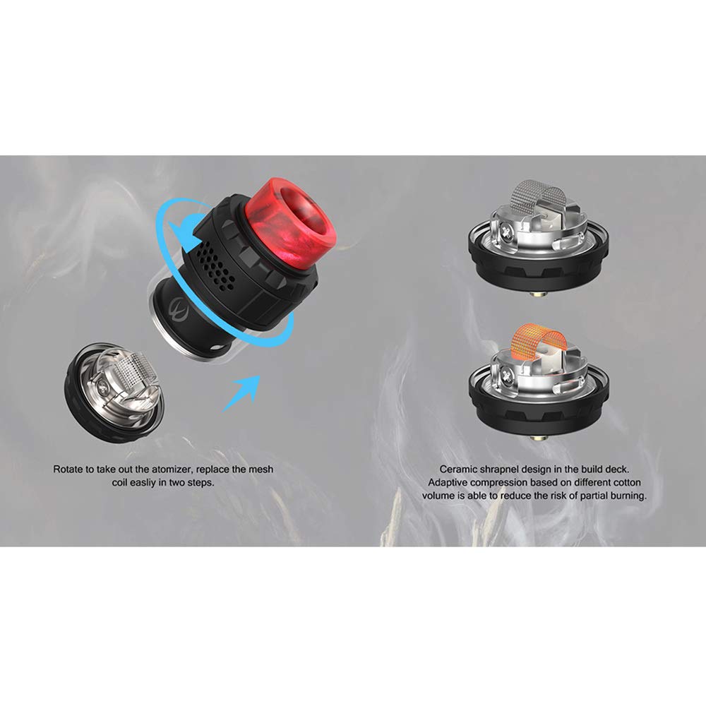 vape mesh wire Authentic Vandy Vape Kylin M RTA Boro Tank for Pulse AIO.5 / BB / Billet  3ml & Reviews main image 0