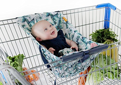 Image of BINXY BABY Shopping Cart Hammock | The Original | Holds All Car Seat Models | Ergonomic Infant Carrier + Positioner