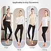 SINOPHANT Leggins Vita Alta Donna, Leggings Donna Fitness Pantaloni Yoga Controllo della Pancia Opaco Elastici Morbido per Sportivi o Casual,S-M,Nero #4