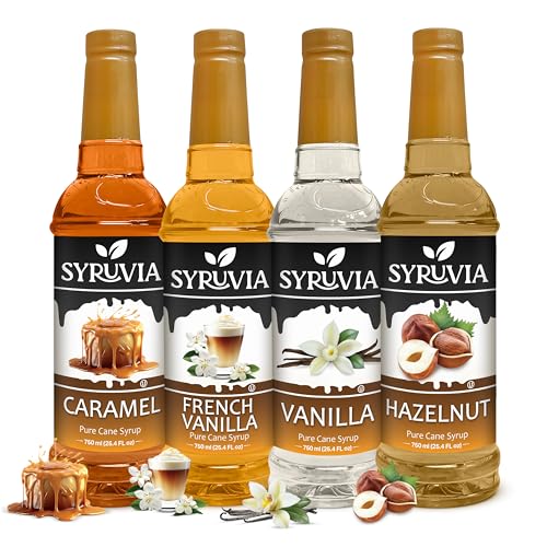 Syruvia Caramel French Vanilla Variety Pack