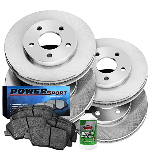 Image of Power Sport Front and Rear Brake Kit Fits 2015-2020 Chevrolet Colorado
