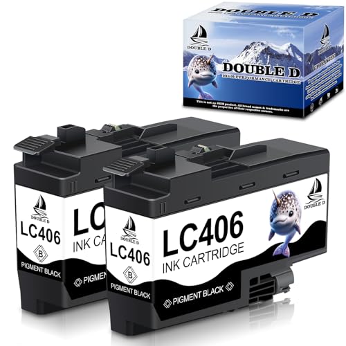 Cartouche LC406BK encre noire haute densité pour imprimante Brother MFC-J4335DW