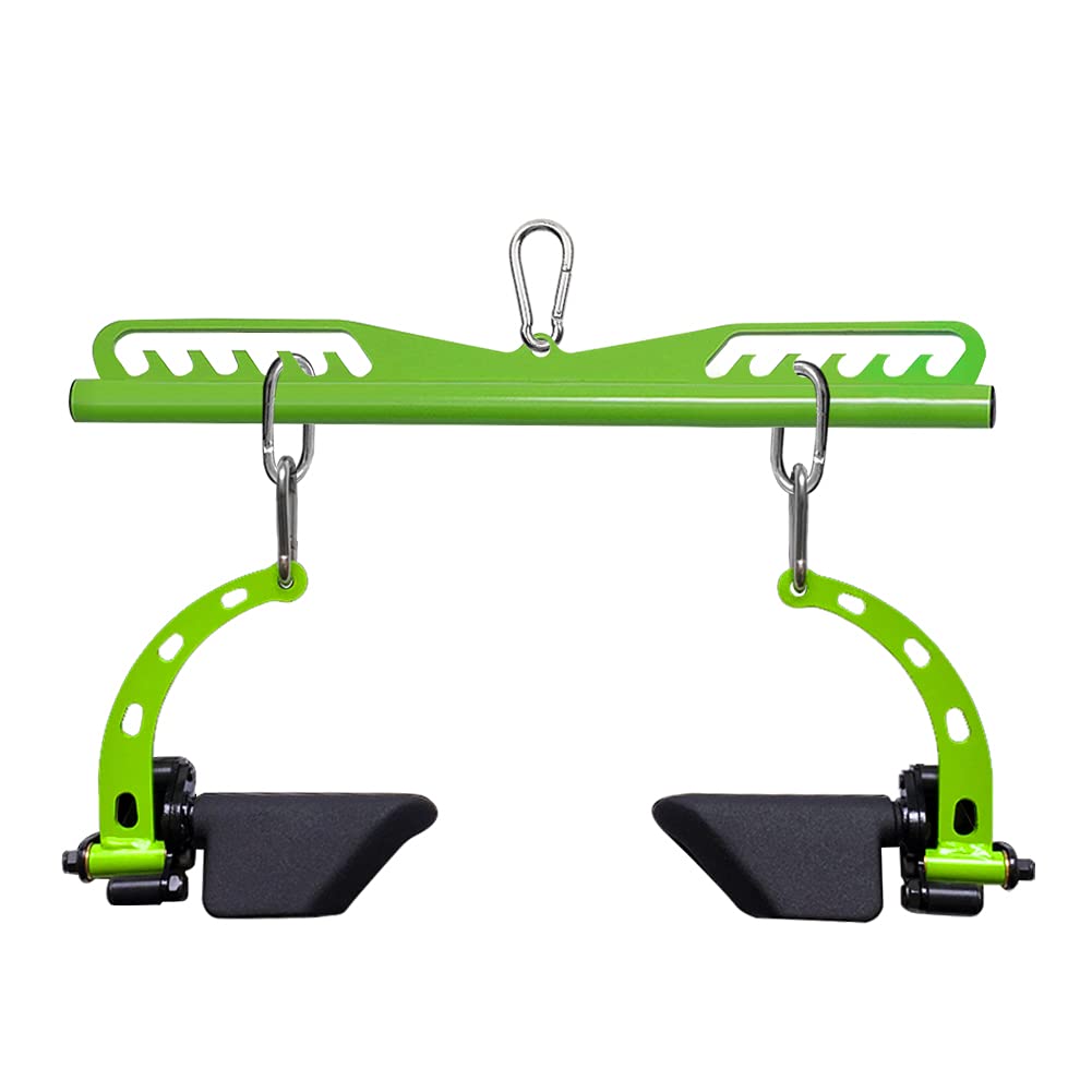 Poignées de Fixation de Machine à câble, poignées d'exercice en Acier Robuste Poignées pour Triceps Rowing LAT Pulldown Press Down T Bar Home Gym