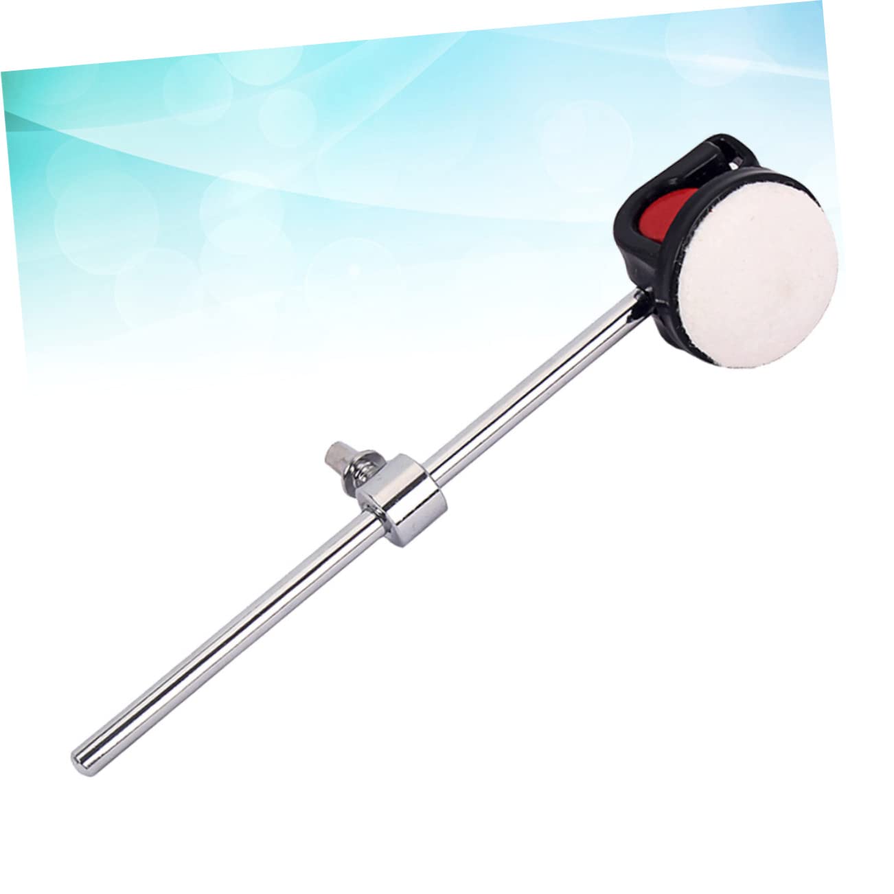 CIMAXIC Silicone Drum Hammer Bass Drum Hammer White Silicone Material Sturdy and Consistent Performance