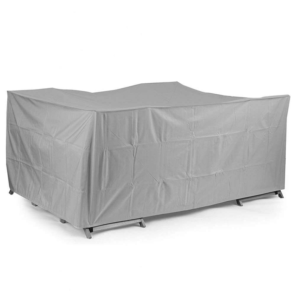 AEXOIO Copertura per Mobili da Giardino,Copritavolo Esterno Impermeabile 215x150x60cm/LxPxA Telo Copri Divano da Esterno,Coperture per Mobili da Giardino Tessuto Oxford 420D Antivento Anti-UV