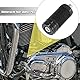 Motoforti 2 Stück Motorrad Fußschalthebel Schaltraste Schalthebel Schwarz
