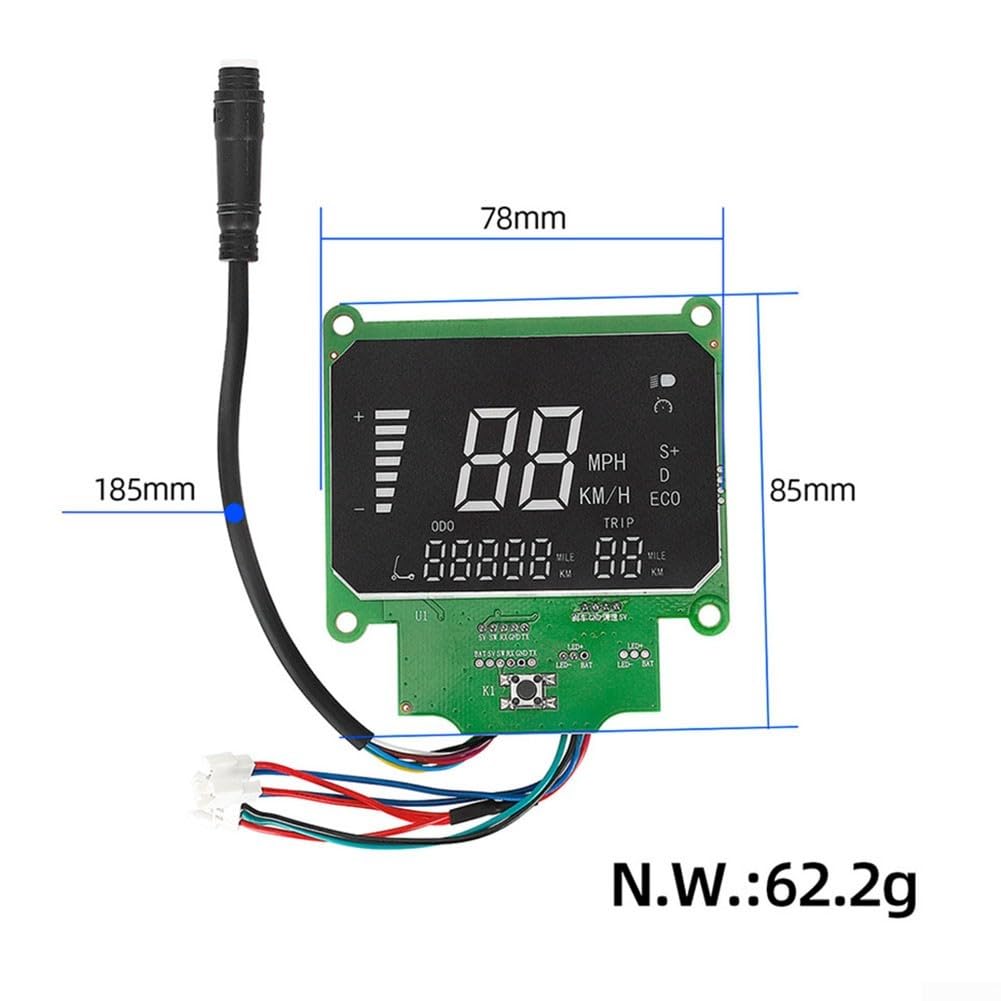 Per DUCATI Controller Scooter Elettrico 36V 550W MW95 Display Meter Kit Cavo Parti di Ricambio Con Display Freno Estensione Cavo di Comunicazione