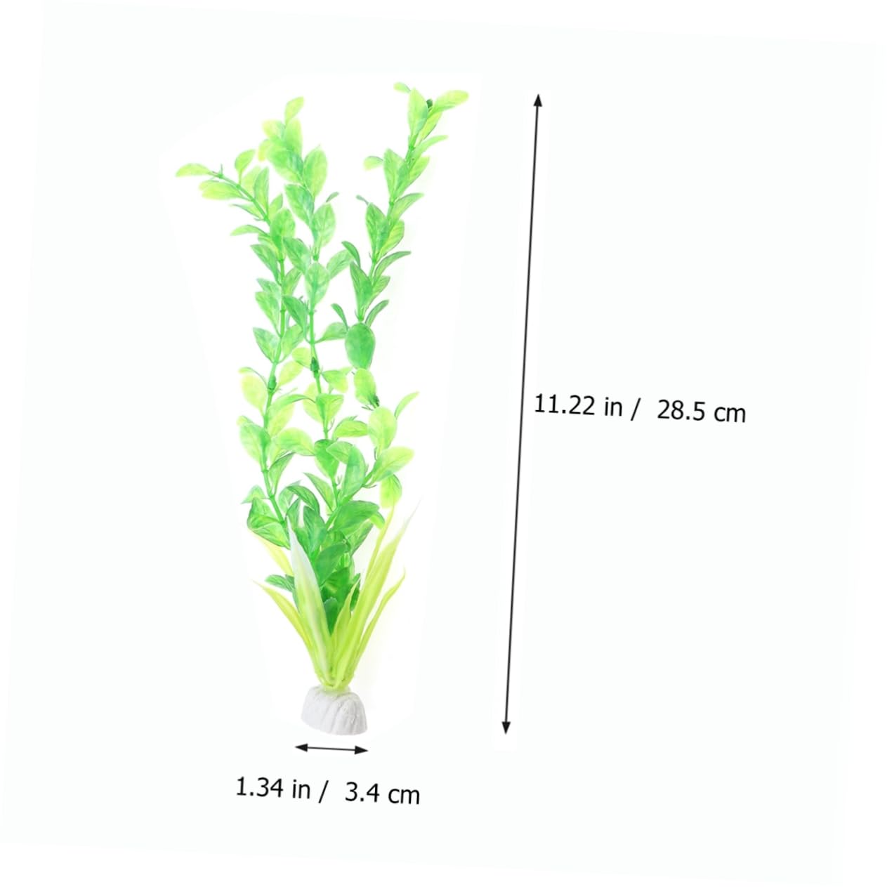 Angoily 2 Sets Aquarium-Dekoration Robuste Künstliche Pflanzen für Aquarien Natürlich Aussehende Künstliche Unterwasserpflanzen für Süßwasser-/aquarien 6 Stück