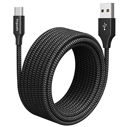 etguuds Long USB C Cable 10ft 1-Pack Braided USB A to USB C Charger Cable Type C Charger Cord Fast Charging for iPhone 16 15 Series Samsung Galaxy S25 S24 S 23 Pixel Switch and More