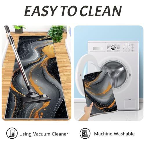 Tapis de cuisine antidérapants et lavables protégeant le sol de l'eau - 8