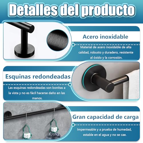 La mejor comparación de Accesorios para Baño disponible en línea. 15 Imagen adicional