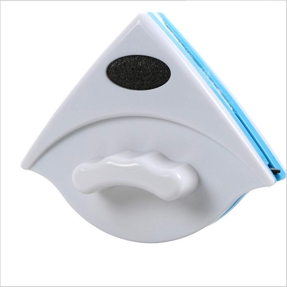 Double-Sided Magnetic Window Cleaner, Glass Wiper for 3-8MM/5-12MM Glass Thickness,Blue