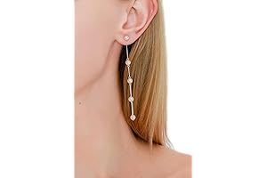 Classic Finesse: Bridal Pearl Drop Earrings in Sterling Silver