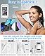 LUCKYDUO Dusch Handy Ständer, Dusch-Handyhalterung, 480°Drehbar Handy-Halterungen für Dusche, Wasserdichter HD Touchscreen Handyablage für Bade/Küch, passend für Smartphone unter 7 Zoll(Schwarz)