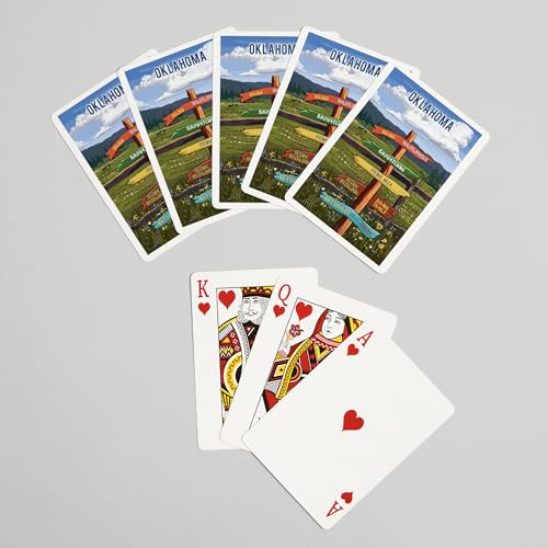 Baraja de póker Oklahoma, 52 cartas para adultos miniatura 7