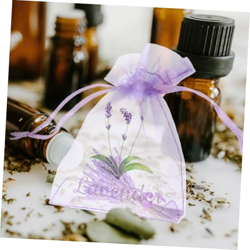 Bolsitas de organza IMIKEYA 20 unidades lavanda miniatura 7
