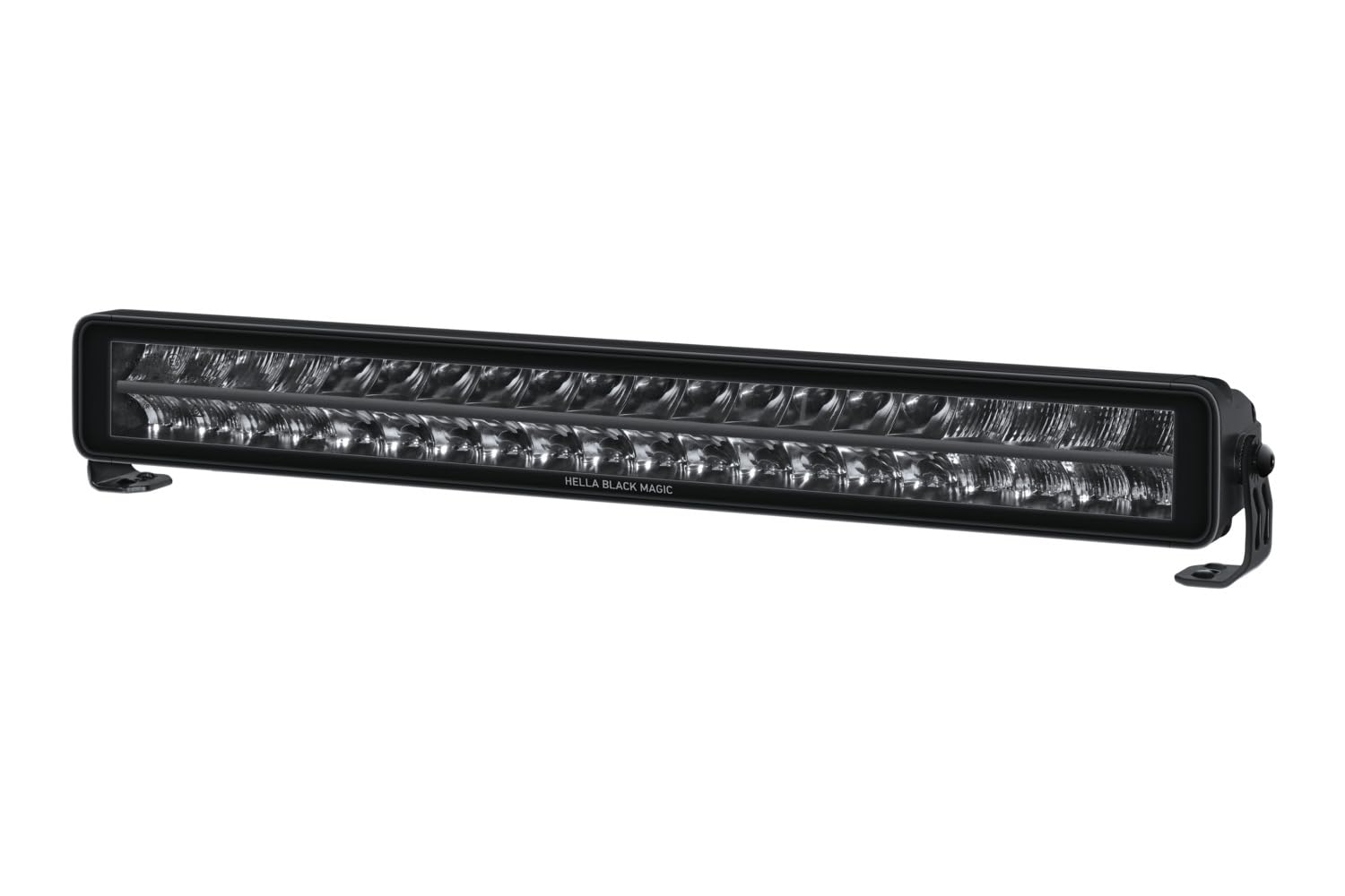 HELLA 1FJ 358 236-041 Lightbar Black Magic Edgeless Pro 12-24V 4870lm Slim Reference Number: 50 ECE Crystal Clear Lens Light Colour: Yellow (Amber) White Cable: 2000 mm Front