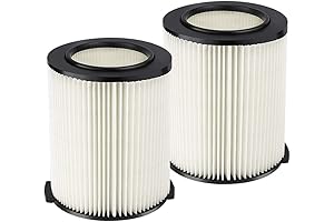 2 Pack VF4000 Replacement Filter for Ridgid Shop Vac