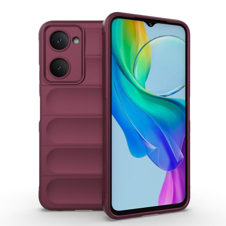 OneLike Shockproof Airbag Design Rubber Cover Heavy Duty Ultra Slim Soft Back Cover for vivo Y28s 5G - Dark Purple (B0DDV2QWMG) Amazon Price History, Amazon Price Tracker
